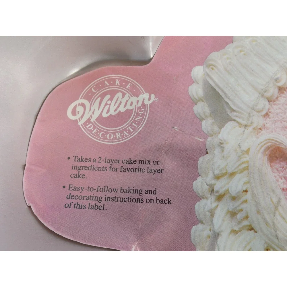 Vintage 1987 Wilton Jolly Santa Cake Pan 12